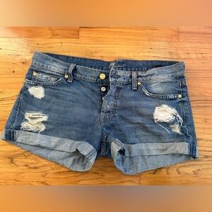 Seven For All Mankind Jean Shorts - 29